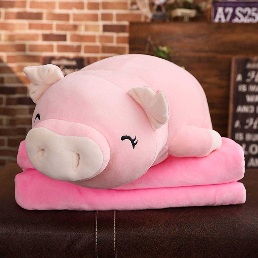 Plushies Kawaii Therapy | Kawaii Lazy Pig Stuffed Plush (50Cm)