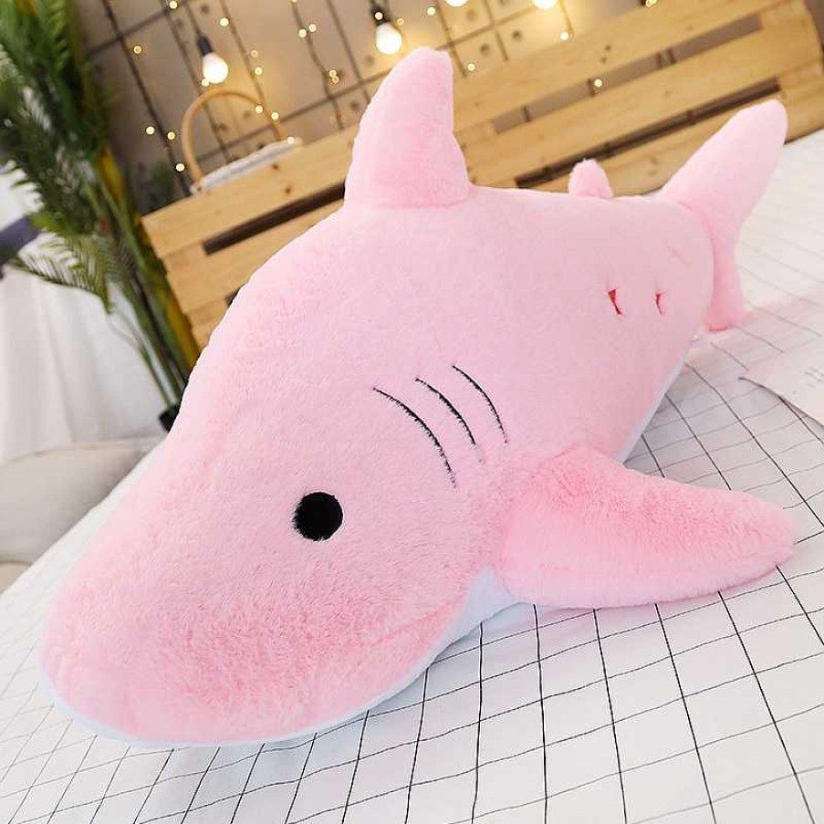 Plushies Kawaii Therapy | Kawaii Pastel Jumbo Shark Plush (90Cm) Special Edition