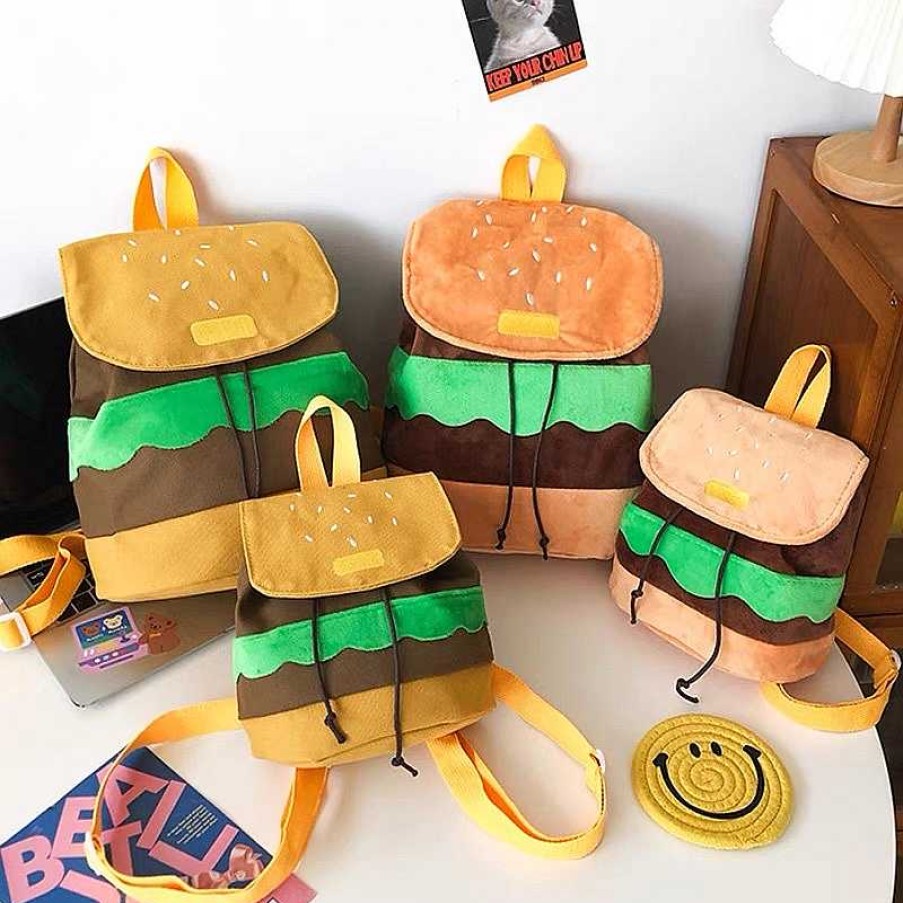 Bags Kawaii Therapy | Kawaii Therapy Hamburger Backpack Limited Edition As Picture