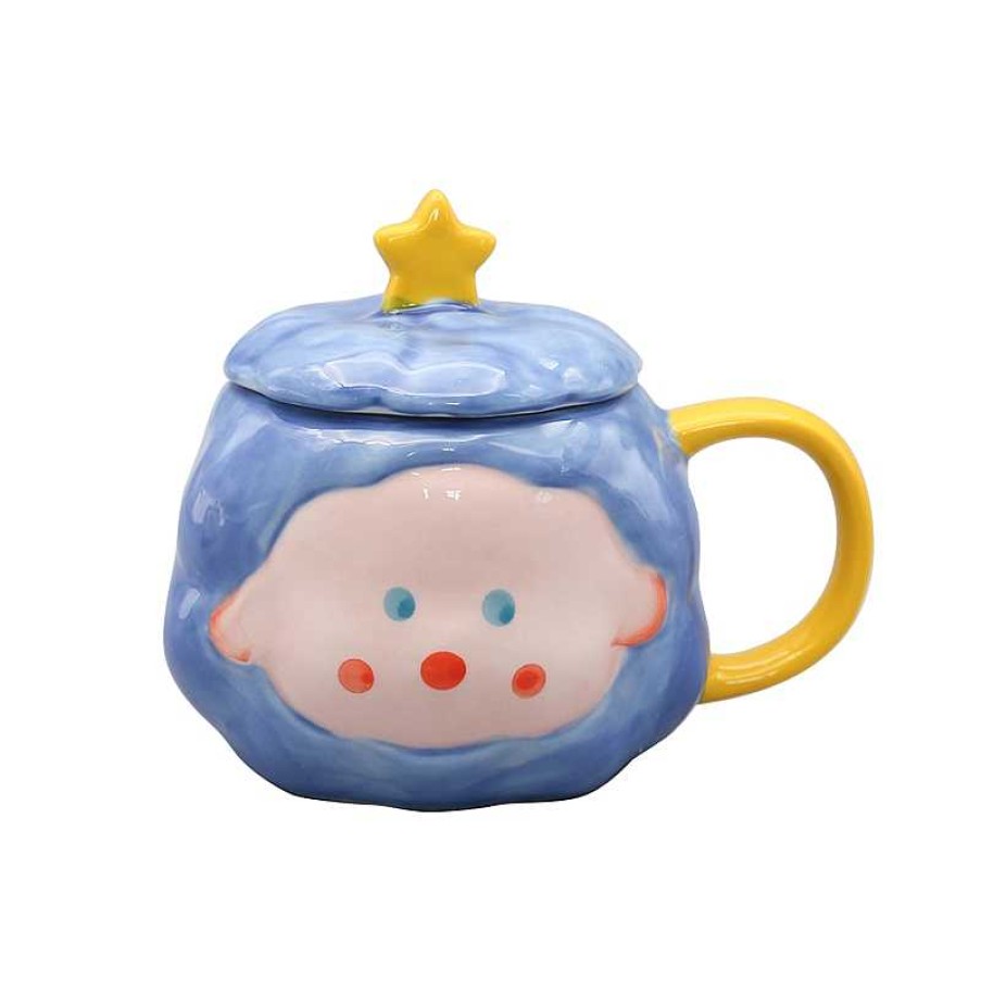 Bottles Kawaii Therapy | Kawaii Cloud Ceramic Mug (450Ml) Limited Edition