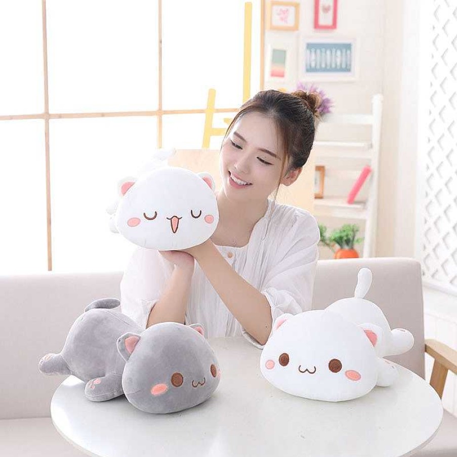 Plushies Kawaii Therapy | Kawaii Neko Cat Plush Xl (50Cm) Limited Edition