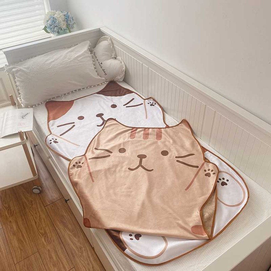 Plushies Kawaii Therapy | Kawaii Japanese Style Cat Blanket Limited Edition