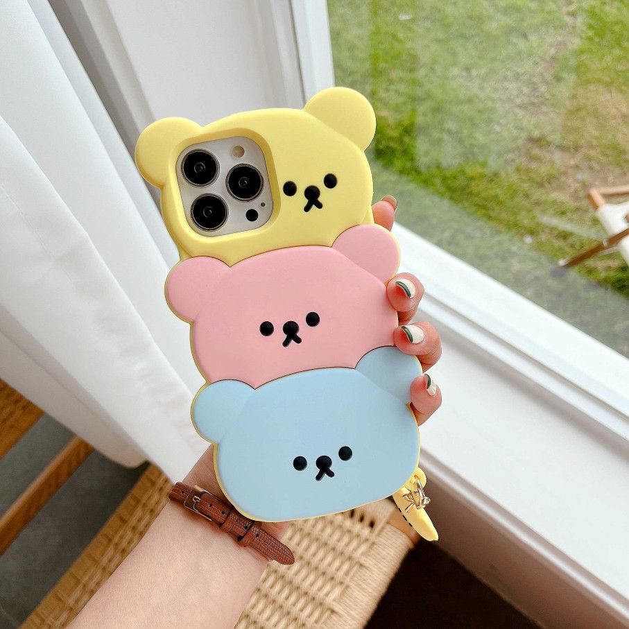 Accessories Kawaii Therapy | Kawaii 3D Bear Phone Case Limited Edition Candy