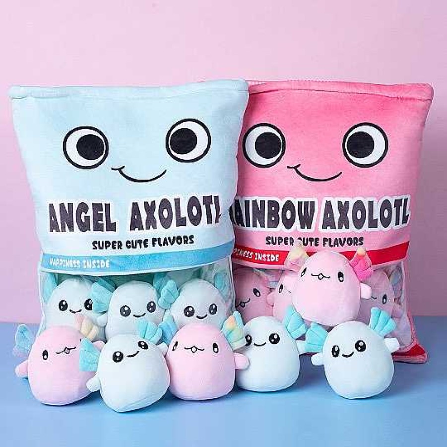 Plushies Kawaii Therapy | A Bag Of Kawaii Axolotl Plush Dolls Special Edition