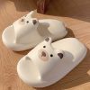 Accessories Kawaii Therapy | Kawaii Bear Pastel Home Slippers Limited Edition