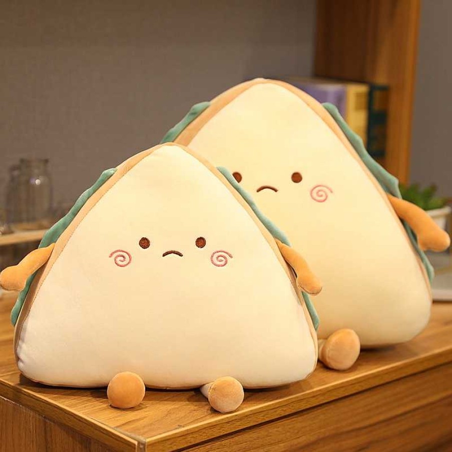 Plushies Kawaii Therapy | Kawaii Sandwich Soft Cushion Plush Limited Edition