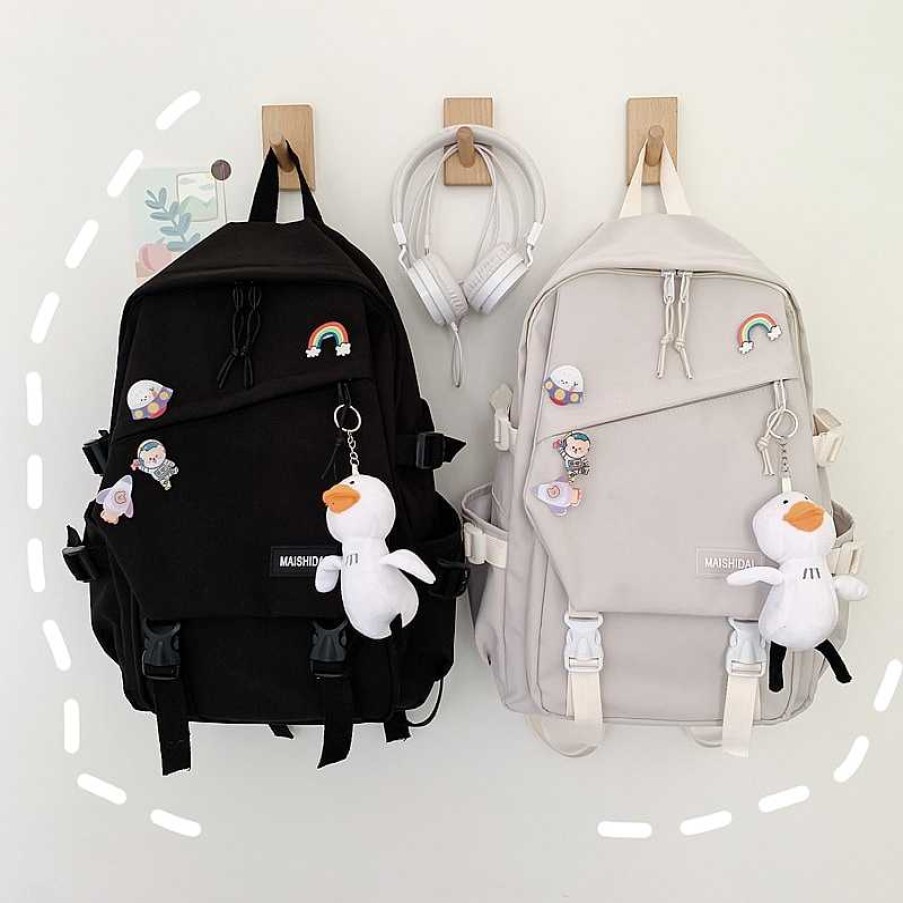 Bags Kawaii Therapy | Kawaii Canvas Korea Style Backpack Limited Edition