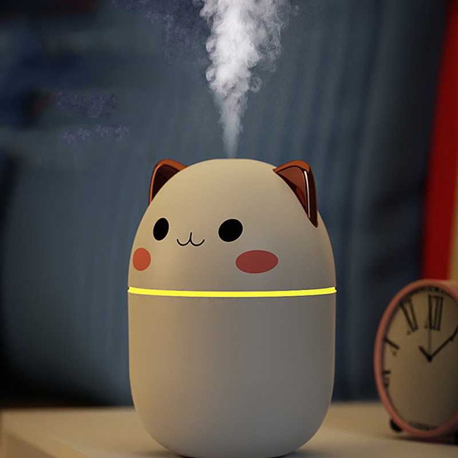 Accessories Kawaii Therapy | Kawaii Cat Lamp Usb Air Humidifier Limited Edition