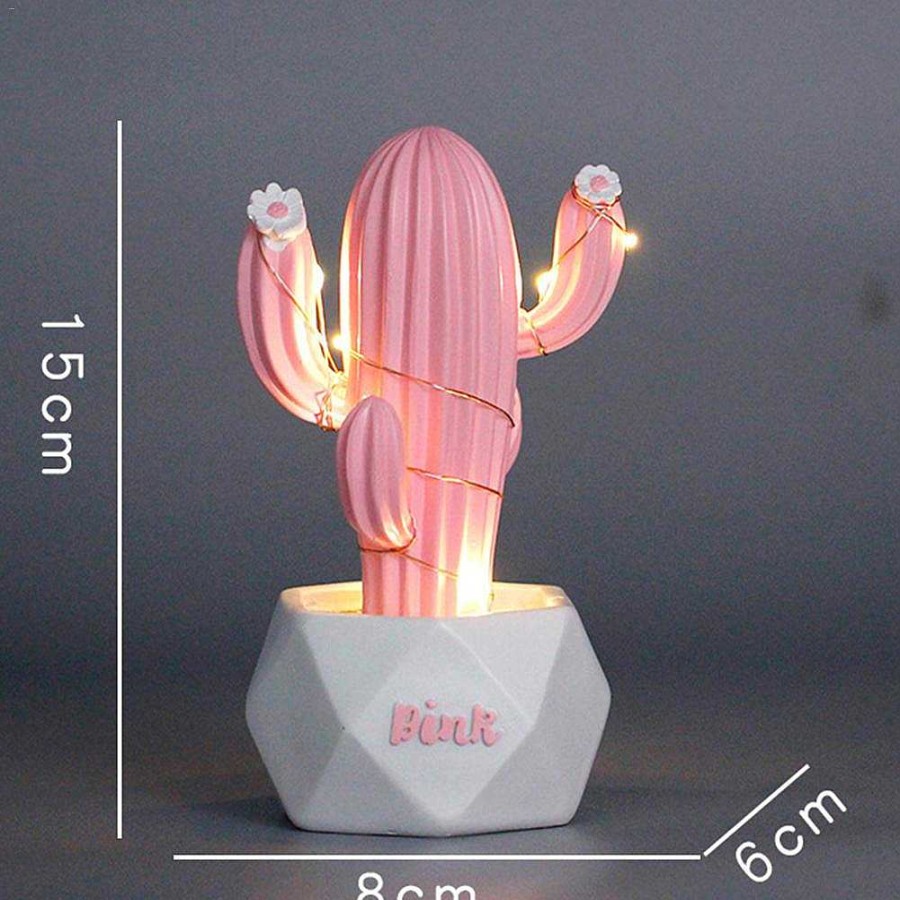 Accessories Kawaii Therapy | Kawaii Cactus Night Lamp Limited Edition