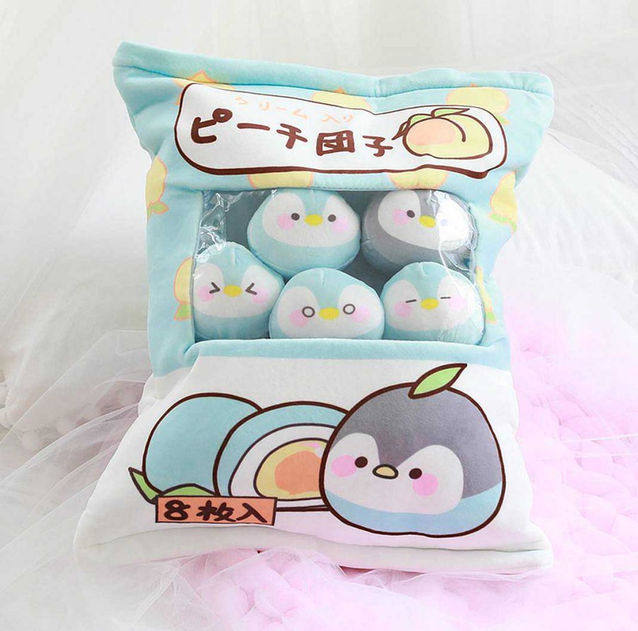 Plushies Kawaii Therapy | A Bag Of Kawaii Plush Dolls Penguin