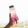 Bottles Kawaii Therapy | Kawaii Color Changing Cherry Blossom Glass Bottle ( ) 420Ml