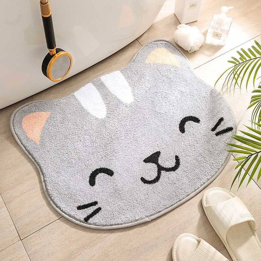 Accessories Kawaii Therapy | Cute Shiba Inu Bathroom Floor Mat Limited Edition