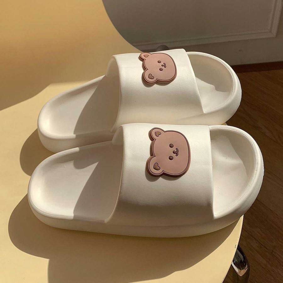 Accessories Kawaii Therapy | Kawaii Bear Harajuku Slippers Limited Edition