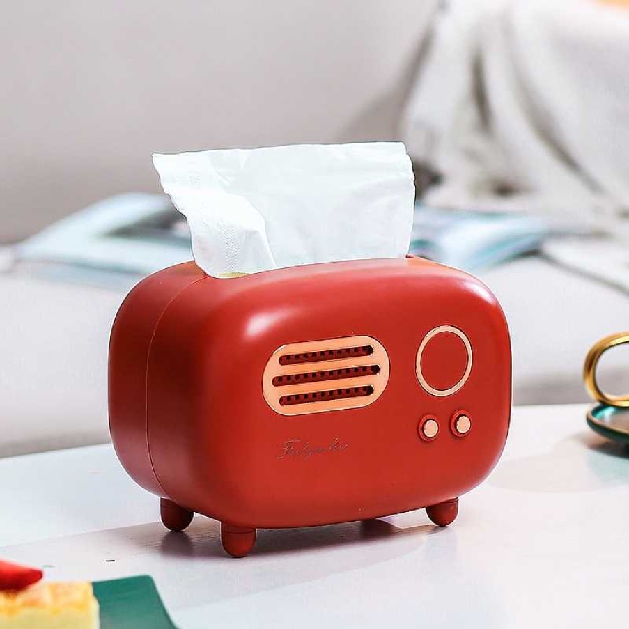 Accessories Kawaii Therapy | Kawaii Radio Retro Style Tissue Box Limited Edition