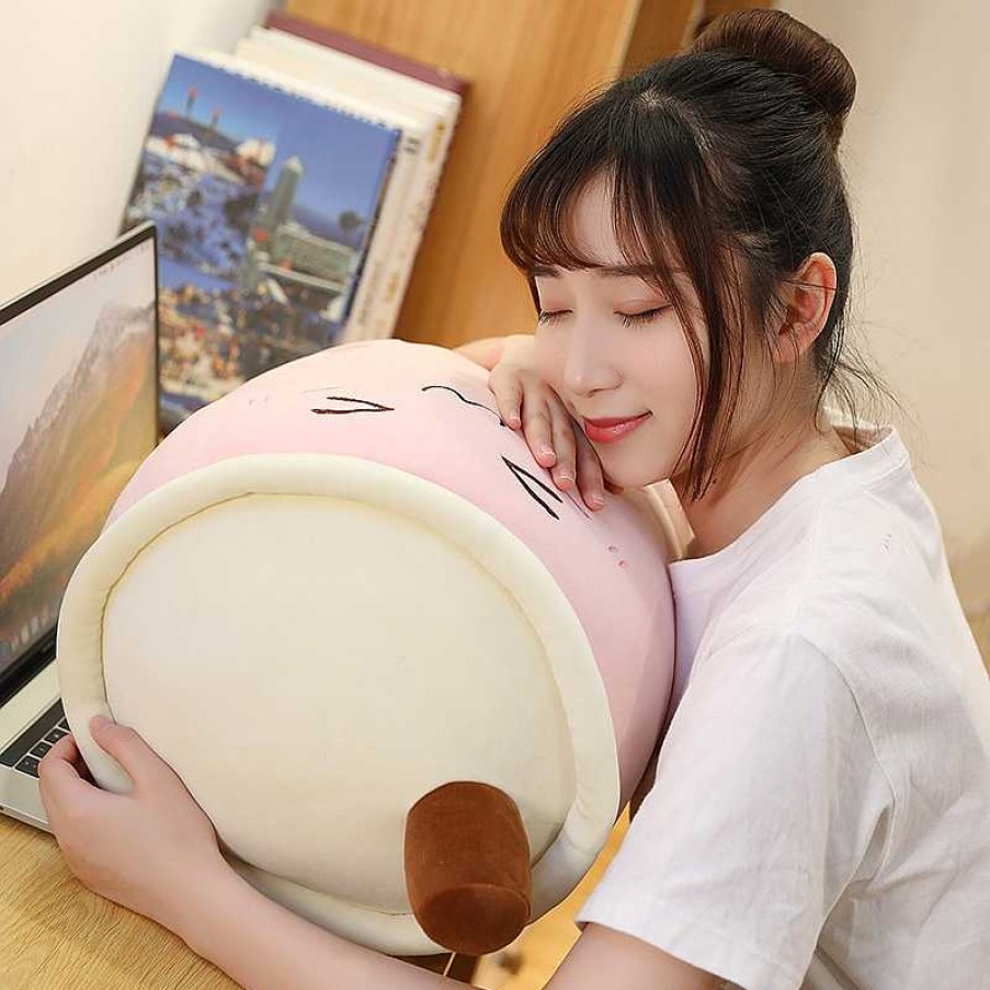 Plushies Kawaii Therapy | Kawaii Bubble Milk Tea Plush Xl (50Cm)