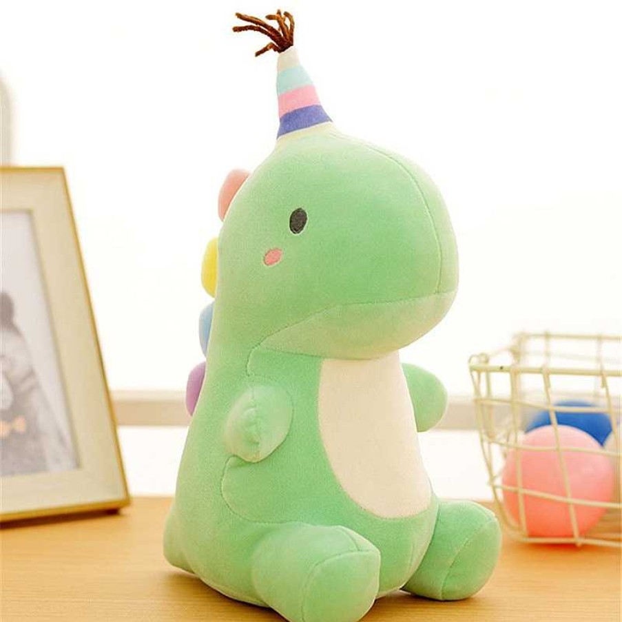 Plushies Kawaii Therapy | Kawaii Jumbo Pastel Birthday Dinosaur Plush (50Cm)