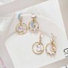 Accessories Kawaii Therapy | Kawaii Bunny Moon Earrings Limited Edition