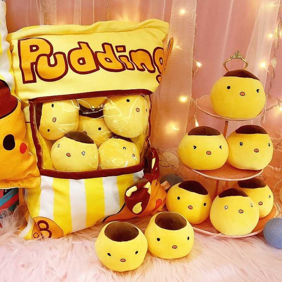 Plushies Kawaii Therapy | A Bag Of Kawaii Plushies Chick Pudding