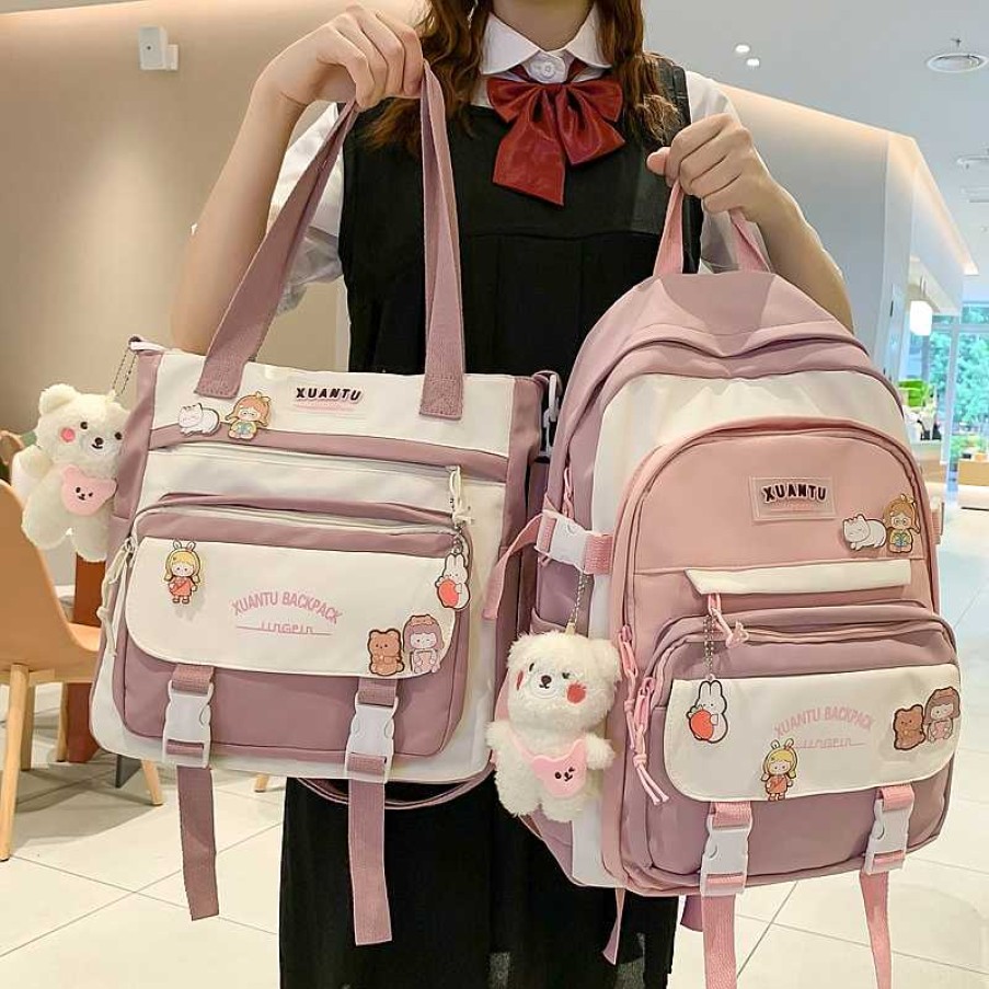 Bags Kawaii Therapy | Kawaii Harajuku Style Pastel Backpack Set Special Edition