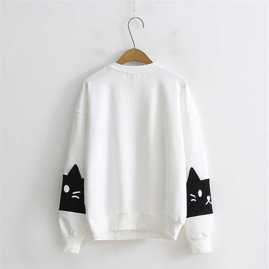 Clothing Kawaii Therapy | Kawaii Neko Cat Harajuku Sweater Limited Edition