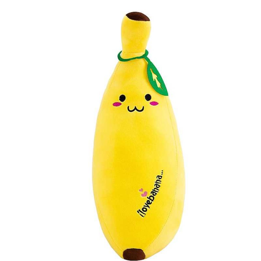 Plushies Kawaii Therapy | Kawaii Therapy Fruit Series Banana Plush Xl (65Cm) Yellow