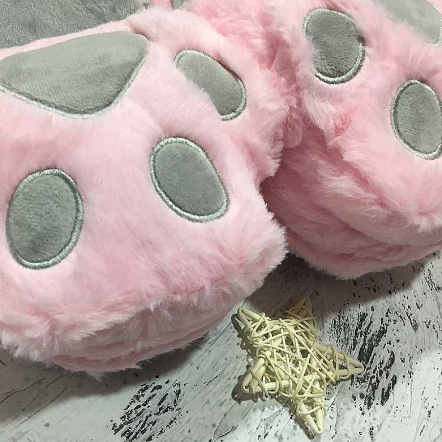 Plushies Kawaii Therapy | Kawaii Neko Cat Paw Slippers Special Edition