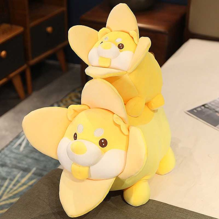 Plushies Kawaii Therapy | Kawaii Therapy Banana Shiba Inu Plush (40Cm)