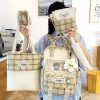 Bags Kawaii Therapy | Kawaii Harajuku Zipper Style Backpack Set Limited Edition