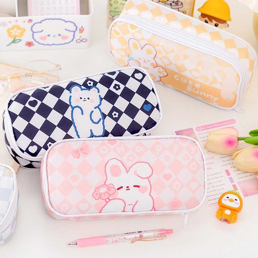 Stationery Kawaii Therapy | Kawaii Bunny Pastel Korea Style Pencil Case