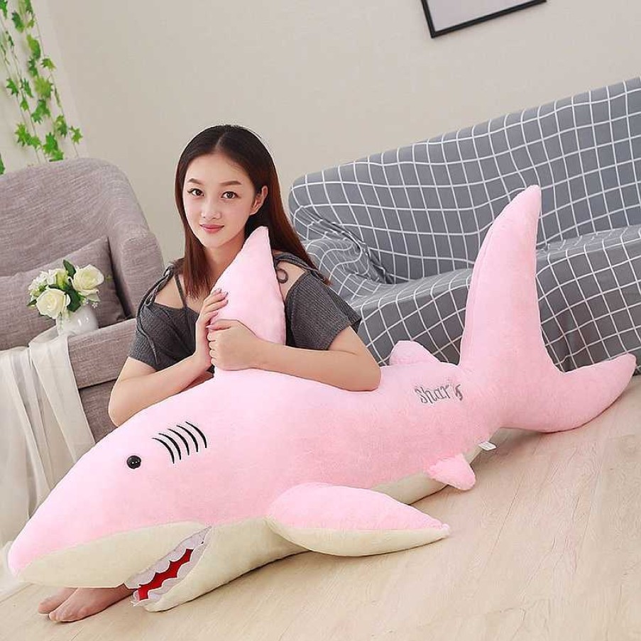 Plushies Kawaii Therapy | Kawaii Shark Plush Jumbo Edition (100Cm)