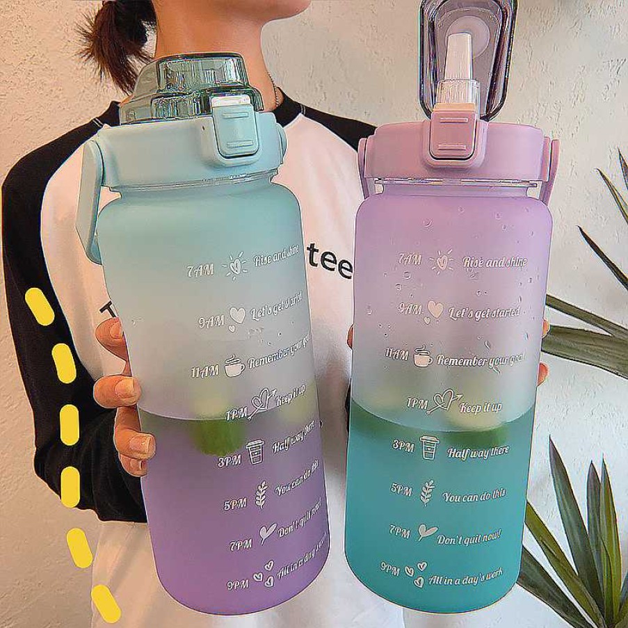 Bottles Kawaii Therapy | Kawaii Jumbo Pastel Style Water Bottle