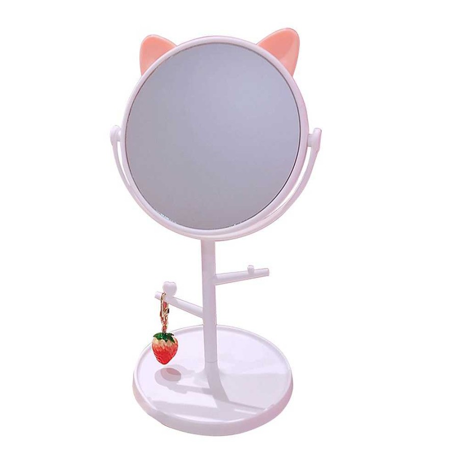 Accessories Kawaii Therapy | Kawaii Cat Ears Desktop Mirror Limited Edition