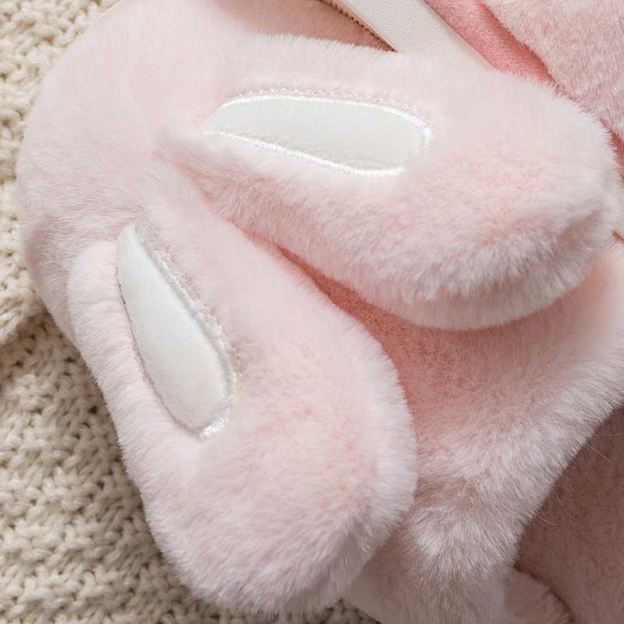 Accessories Kawaii Therapy | Kawaii Bunny Ears Warm Fuzzy Slippers Limited Edition