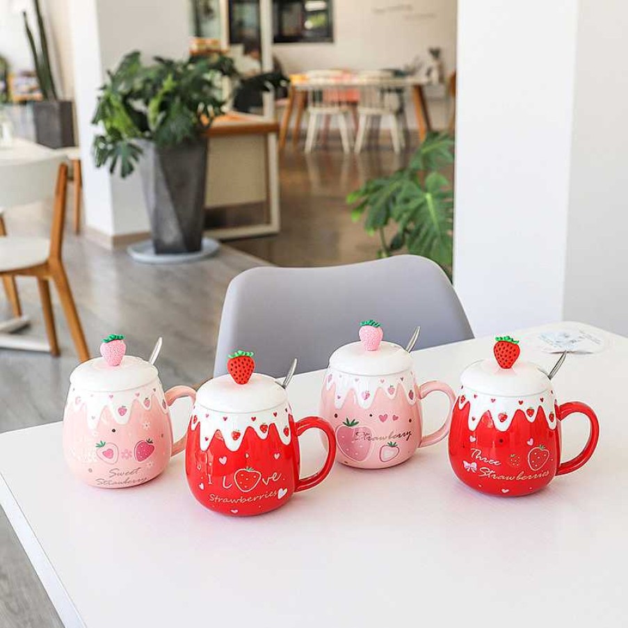 Bottles Kawaii Therapy | Kawaii Fruit Ceramic Cups Limited Edition