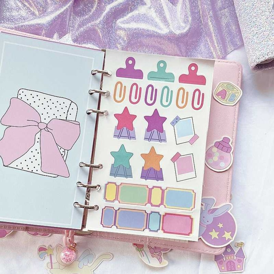 Stationery Kawaii Therapy | Kawaii Macaron Style Notebook Diary Limited Edition Pink