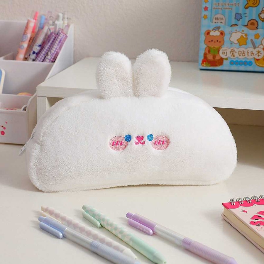 Stationery Kawaii Therapy | Kawaii Cute Animal Rabbit Bear Pencil Case