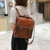 Bags Kawaii Therapy | Kawaii Therapy Walnut Series Vintage Large Backpack Limited Edition