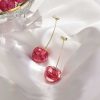 Accessories Kawaii Therapy | Kawaii Korea Style Cherry Earrings Limited Edition