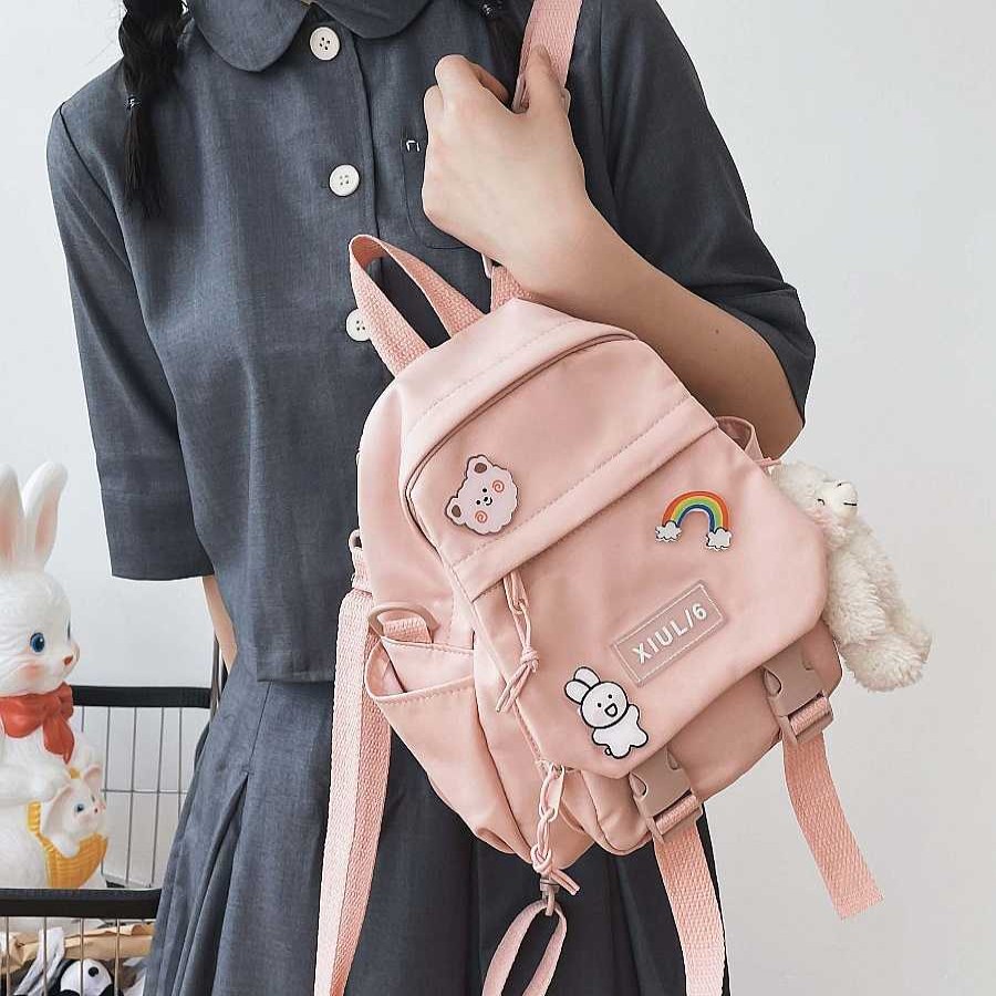 Bags Kawaii Therapy | Kawaii Canvas Japanese Style Harajuku Backpack