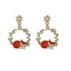 Accessories Kawaii Therapy | Kawaii Little Red Fox Harajuku Earrings Limited Edition