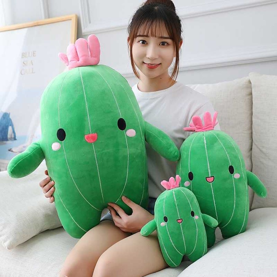 Plushies Kawaii Therapy | Kawaii Therapy Jumbo Cactus Plush (60Cm) Limited Edition