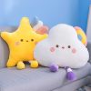 Plushies Kawaii Therapy | Kawaii Cloud Star Pastel Cushion Pillow