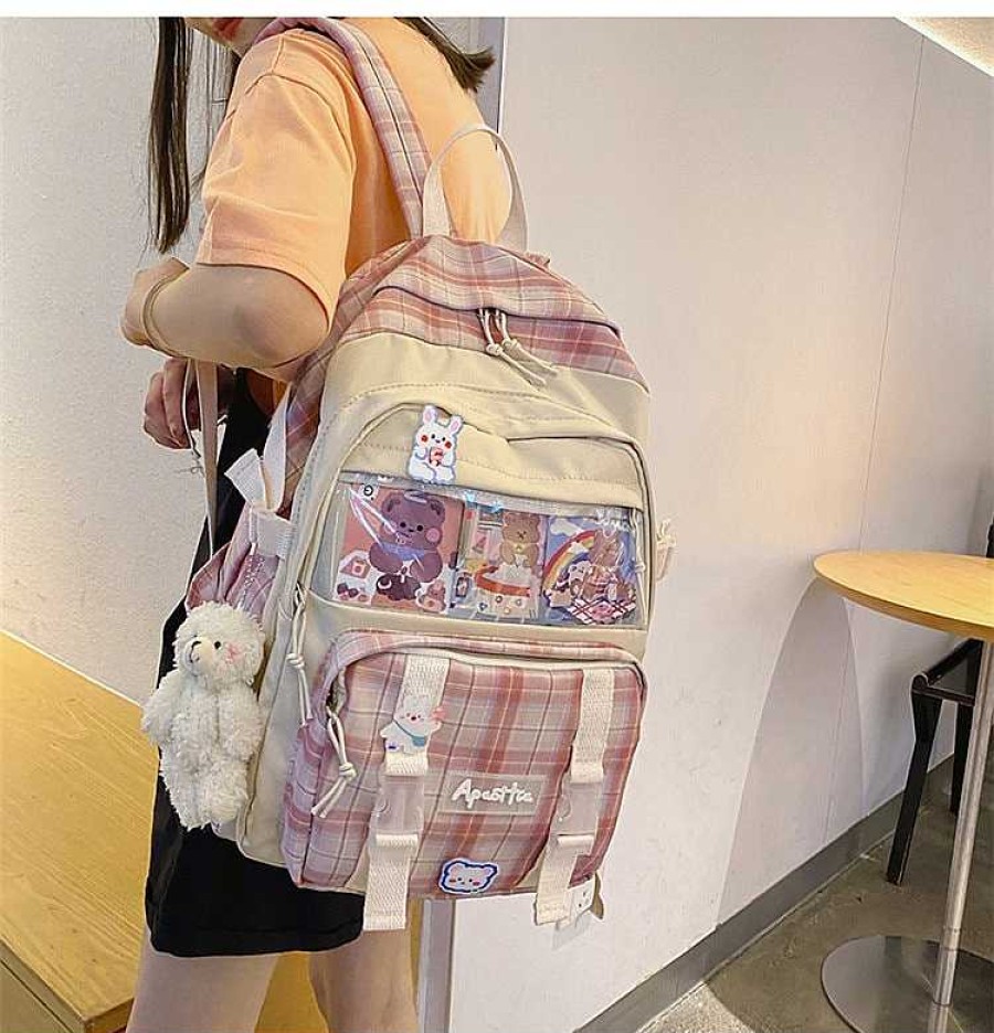 Bags Kawaii Therapy | Kawaii Japanese Style Canvas College Backpack