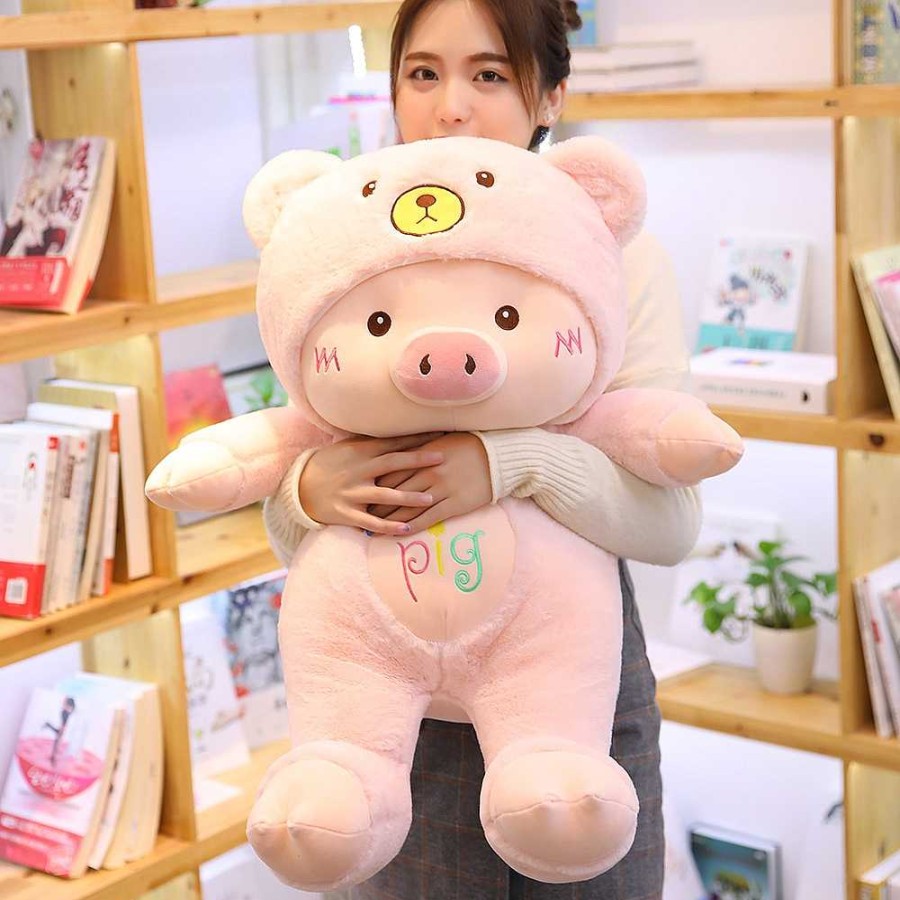 Plushies Kawaii Therapy | Kawaii Lovely Pig Dressed Up Plush Limited Edition