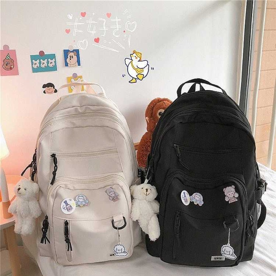 Bags Kawaii Therapy | Kawaii Korea Style Large Capacity College Backpack