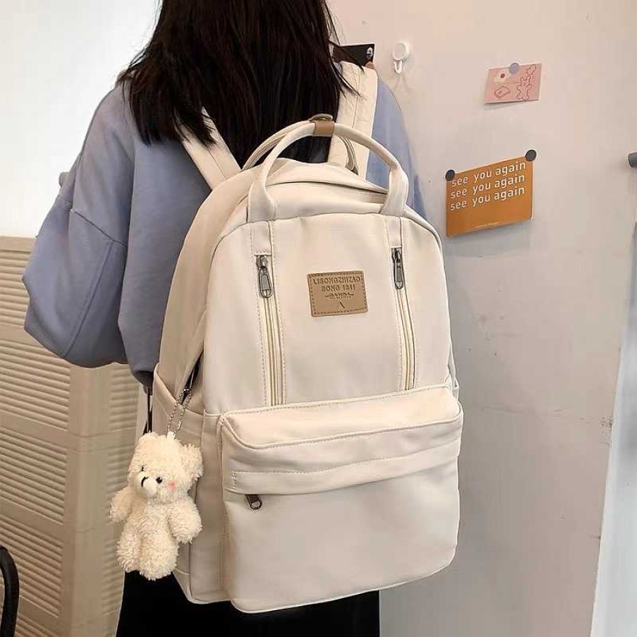 Bags Kawaii Therapy | Kawaii Korea Style Canvas College Backpack Limited Edition