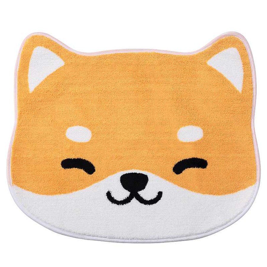 Accessories Kawaii Therapy | Cute Shiba Inu Bathroom Floor Mat Limited Edition