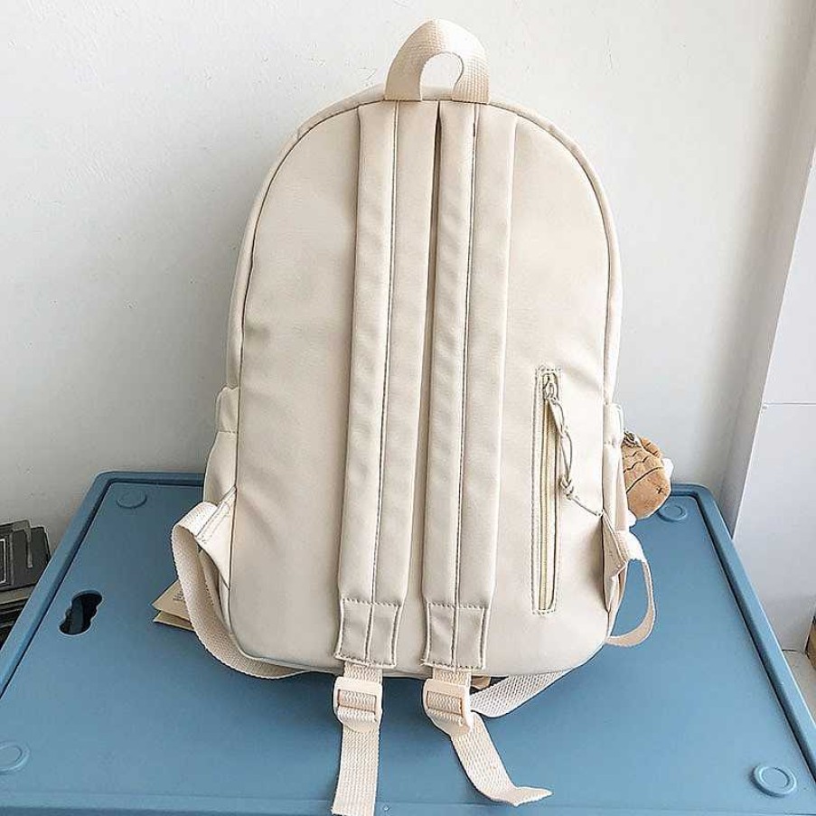 Bags Kawaii Therapy | Kawaii Nylon Pastel Large College Backpack Limited Edition