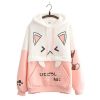 Clothing Kawaii Therapy | Kawaii Japanese Style Bunny Ears Hoodie Limited Edition