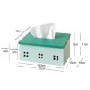 Accessories Kawaii Therapy | Kawaii Nordic Style Wood Tissue Box